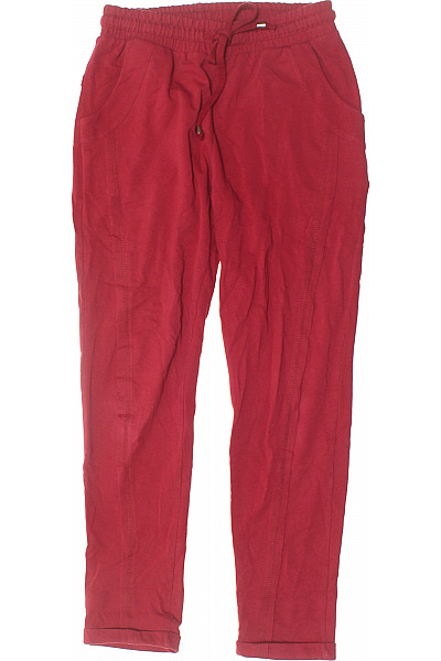 Dámské Tepláky Červené Second hand Vel. 36 | basic | obrázek 2