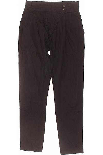 Dámské Kalhoty Černé Second hand Vel. M | Fashion | obrázek 2