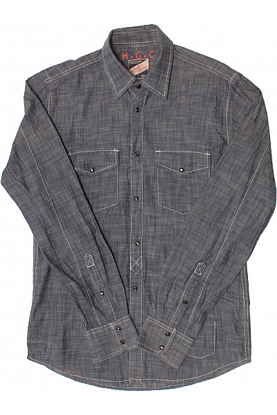 Pánská Košile Modrá JACK & JONES Vel. S | JACK & JONES | obrázek 2