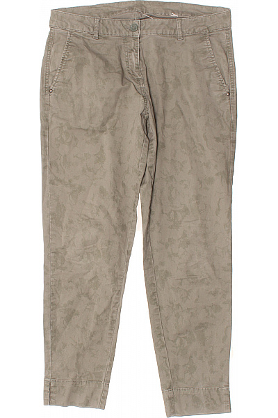 Dámské Chino Kalhoty Zelené | Unimoda | obrázek 2