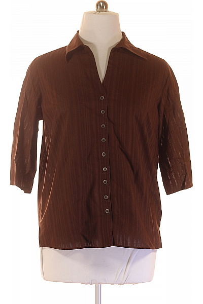 Vzorovaná Dámská Košile Hnědá ETERNA Vel. 48 | ETERNA | obrázek 2