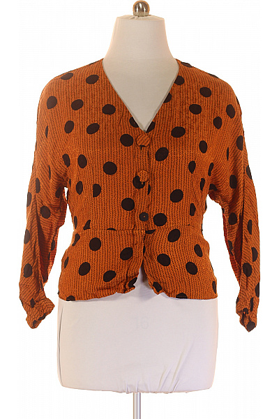 MANGO Vzorovaná Dámská Košile Hnědá Vel. L | MANGO | obrázek 2