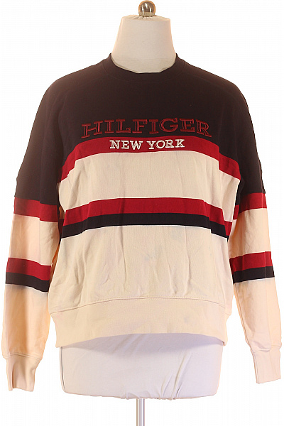 Pánská Mikina Bez Zapínání Barevná TOMMY HILFIGER Vel. XL