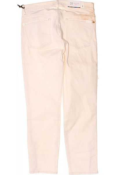 7 For All Mankind Boyfriend Dámské Džíny Bílé Vel. 31 | 7 for all mankind | obrázek 2