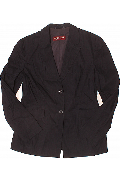STRENESSE Dámské letní sako černé vypasované jednořadé elegantní business Velikost 40 | STRENESSE | obrázek 2