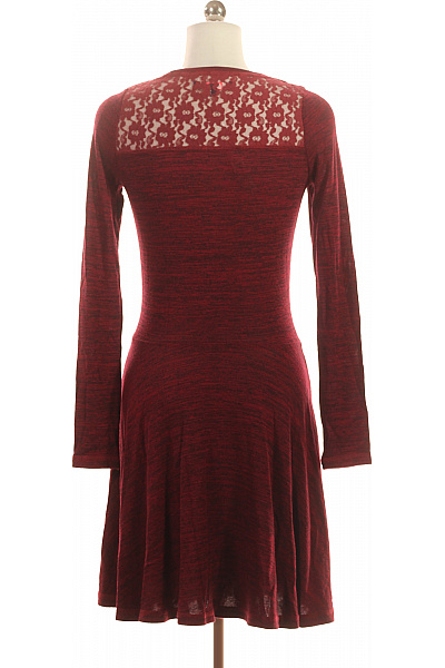 SUPERDRY  Šaty Pletené Červené Vel. S | SUPERDRY | obrázek 3