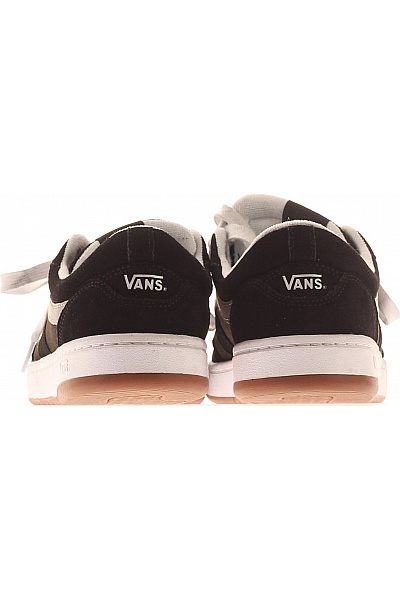 Vans Pánské Tenisky Kožené Černé | Vans | obrázek 4