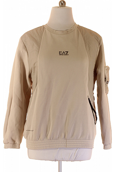 Pánská Mikina Bez Zapínání Béžová ARMANI Vel. XXL | ARMANI | obrázek 2