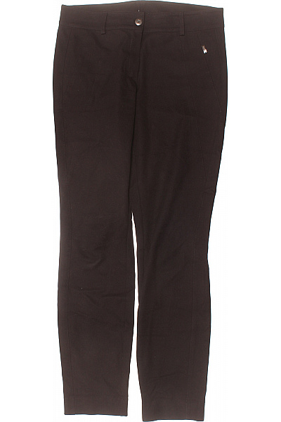 Dámské Kalhoty Černé Second hand Vel. 40 | Unimoda | obrázek 2