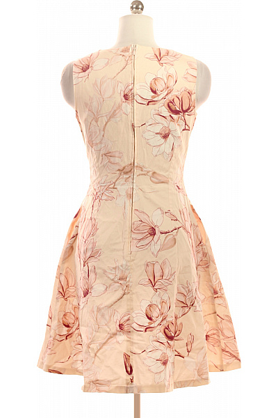 Orsay Dámské béžové šaty ke kolenům květované elegantní na léto Vel. S | Orsay | obrázek 2