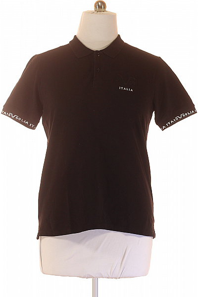 VERSACE Pánské Tričko Černé