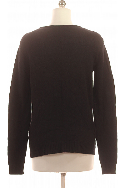 VILA Dámský černý pletený kardigan propínací basic s výstřihem do V Velikost S | VILA | obrázek 2