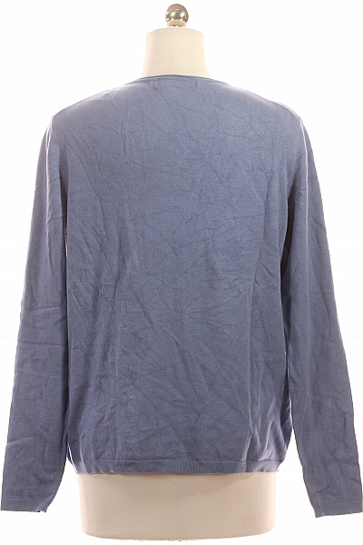 Dámský Svetr Modrý Second hand Vel. 36 | IN LINEA | obrázek 3