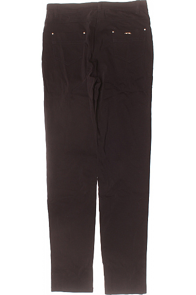 Dámské Kalhoty Rovné Černé Second hand Vel. 42 | Unimoda | obrázek 3