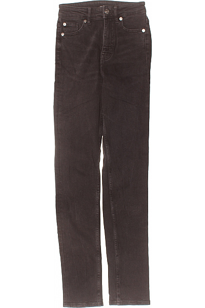 Dámské Džíny Černé Second Hand Vel. 34