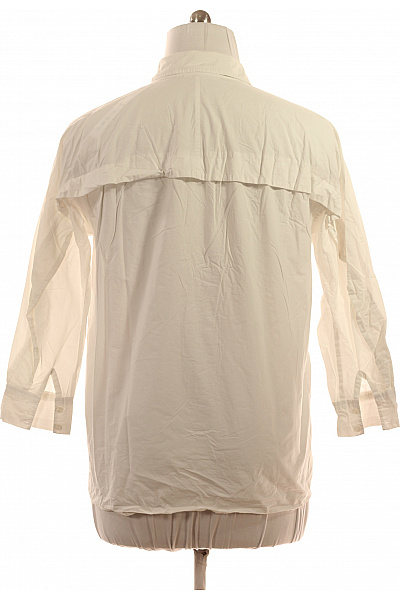 House Dámská bavlněná bílá košile s dlouhým rukávem ležérní Velikost XL | House | obrázek 3