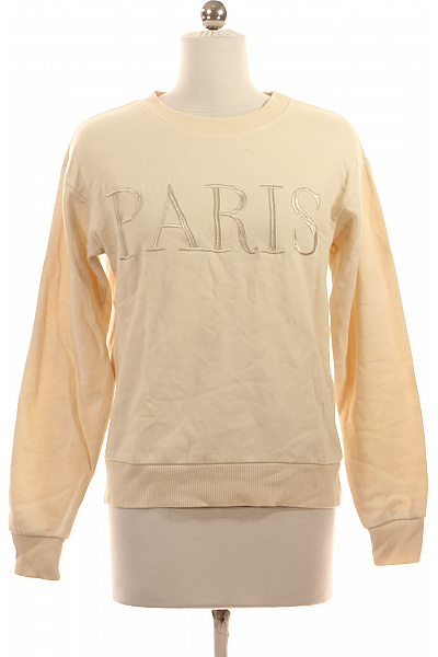 Dámská Mikina Béžová Vel. XS