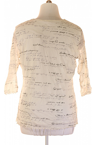 Vzorovaná  Halenka Bílá Vel. 54/56 | women | obrázek 3