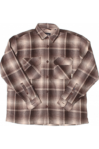 JOOP! Vzorovaná Pánská Košile Hnědá Vel. XL | JOOP! | obrázek 2