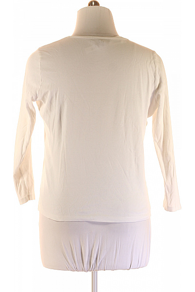 Jednoduché Dámské Tričko Bílé BONITA Vel. XL | BONITA | obrázek 2