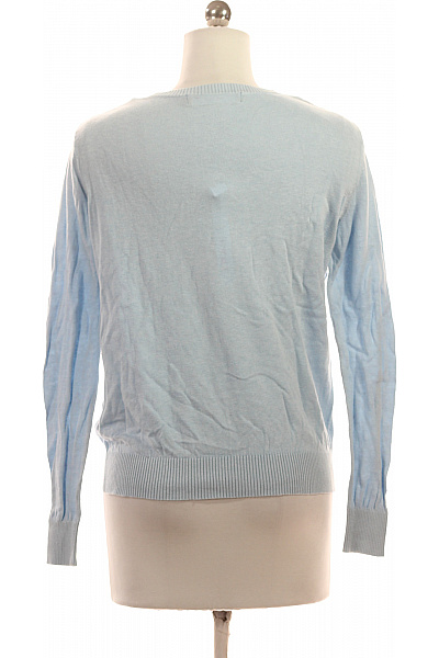 VERO MODA Dámský světle modrý tenký žebrovaný pulovr basic Velikost S | VERO MODA | obrázek 3