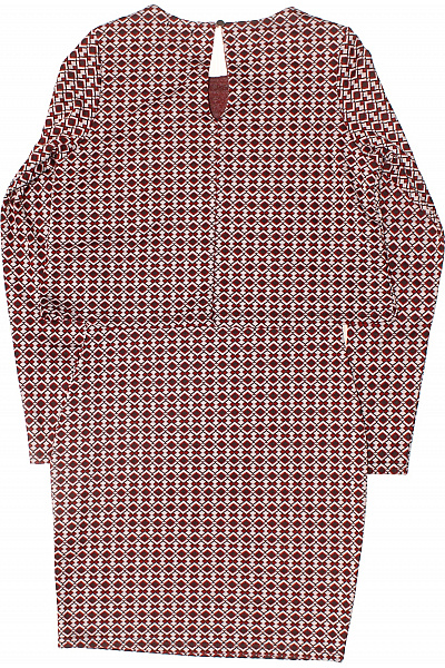 River Island Pouzdrové šaty s dlouhým rukávem a geometrickým vzorem Velikost 8 | River Island | obrázek 3