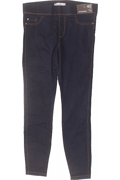 Dámské úzké Modré DENIM CO. Second Hand Vel. 40