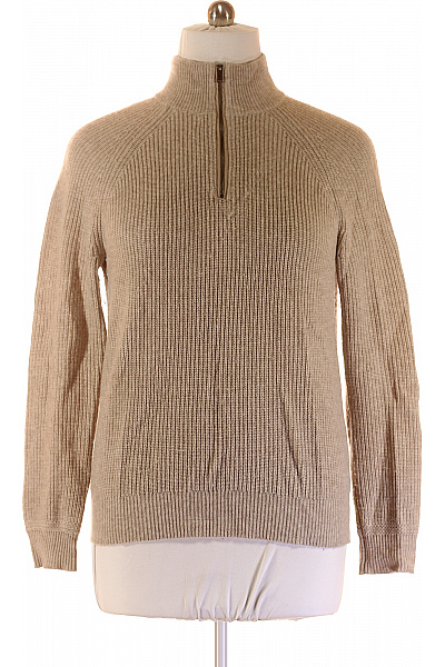 HACKETT Pánský Rolák Vlněný Béžový Vel. L