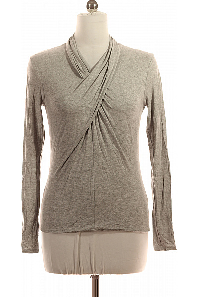 Jednoduché Dámské Tričko Šedé Second hand Vel. M | Unimoda | obrázek 2