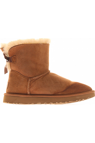 UGG Dámské Válenky Kožené Hnědé Vel. 38