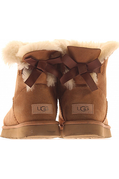 UGG Dámské Válenky Kožené Hnědé Vel. 38 | UGG | obrázek 4