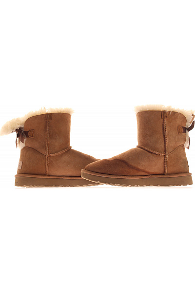 UGG Dámské Válenky Kožené Hnědé Vel. 38 | UGG | obrázek 5
