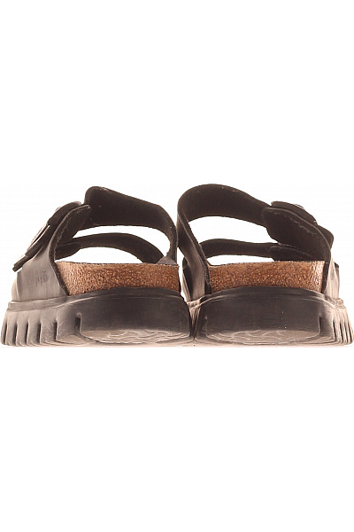 Dámské Pantofle Černé Second hand Vel. 37 | Papillio | obrázek 4