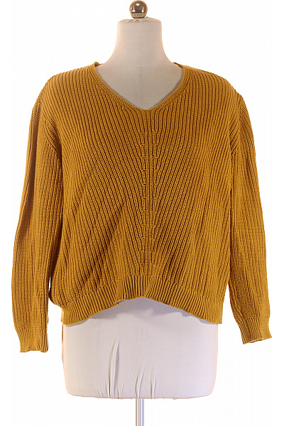 Dámský Pulovr Žlutý Vel. 40 | Unimoda | obrázek 2