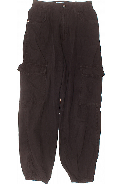 Bershka Dámské Kalhoty Kapsáče Černé Vel. M | Bershka | obrázek 2