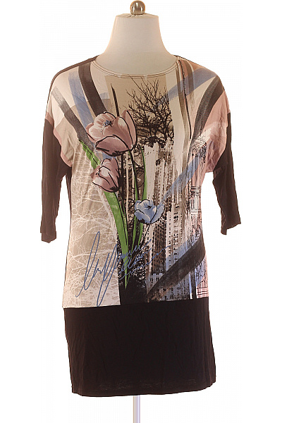 Tričkové  Šaty Barevné Vel. XL | Unimoda | obrázek 2