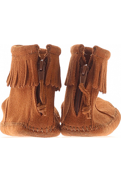 Dámské Domácí Boty Kožené Hnědé Minnetonka | Minnetonka | obrázek 4