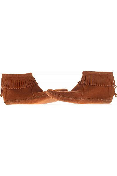 Dámské Domácí Boty Kožené Hnědé Minnetonka | Minnetonka | obrázek 5