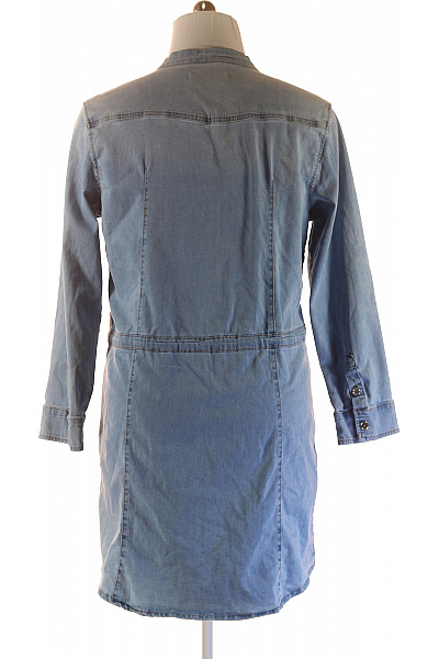 Šaty Modré Second hand Vel. XL | JEANS | obrázek 3