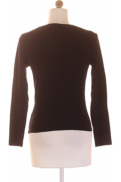 Jednoduché Dámské Tričko Černé F&F Second hand Vel. XS | F&F | obrázek 3