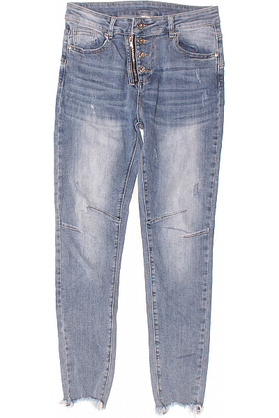 Roztrhané Dámské Džíny Modré Vel. S