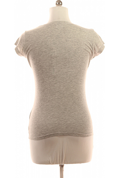 Dámské Tričko Šedé Second hand Vel. M | Ann CHRISTINE | obrázek 3