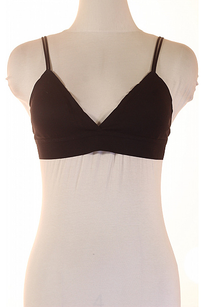 Magic Body Fashion Dámská černá hladká trojúhelníková braletová podprsenka modalová Vel. M | Magic Body Fashion | obrázek 2