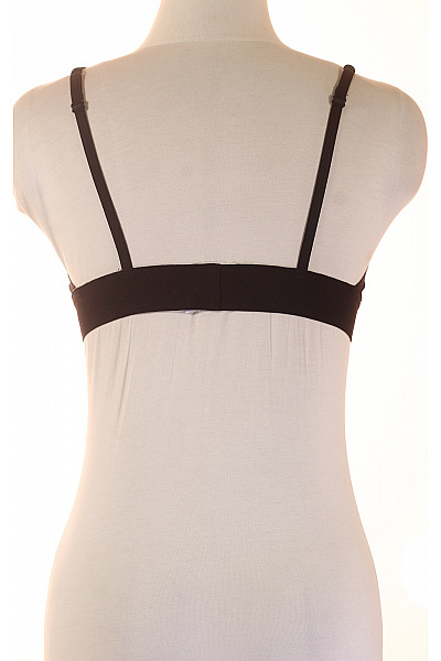 Magic Body Fashion Dámská černá hladká trojúhelníková braletová podprsenka modalová Vel. M | Magic Body Fashion | obrázek 3