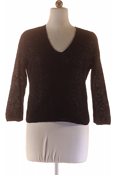 Dámský Svetr Černý MANGO Second Hand Vel. M