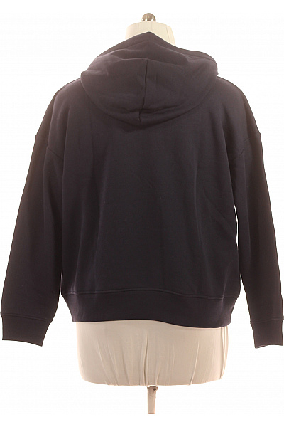 GANT Dámská tmavě modrá mikina s kapucí klokaní kapsou streetwear Velikost L | GANT | obrázek 2