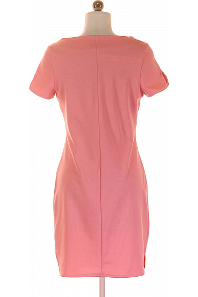 Pouzdrové šaty  Šaty Růžové Second hand Vel. 34 | Unimoda | obrázek 3