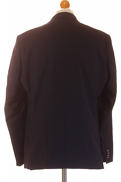 Společenské Pánské Sako Vlněné Modré ROY ROBSON Vel. 54 | ROY ROBSON | obrázek 3