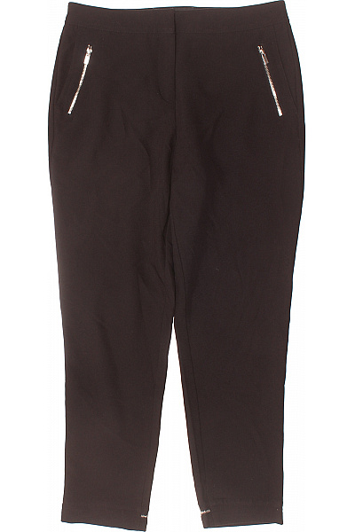 Reserved Dámské Chino Kalhoty Černé Second hand Vel. 36 | reserved | obrázek 2