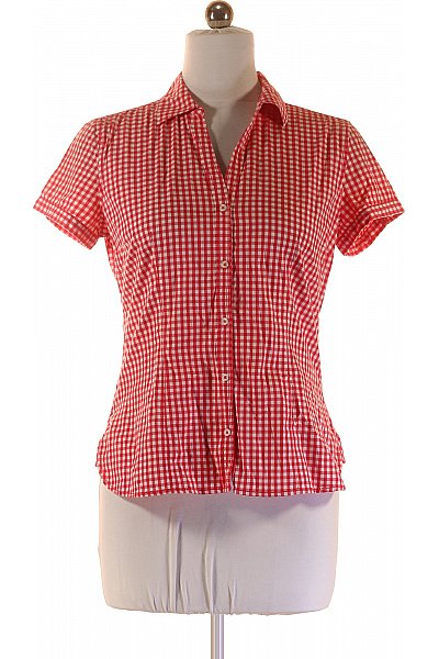 Dámská Košile Červená S.OLIVER Second hand Vel. 38 | s.OLIVER | obrázek 2